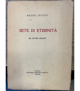 Sete di eternità ed altre liriche.