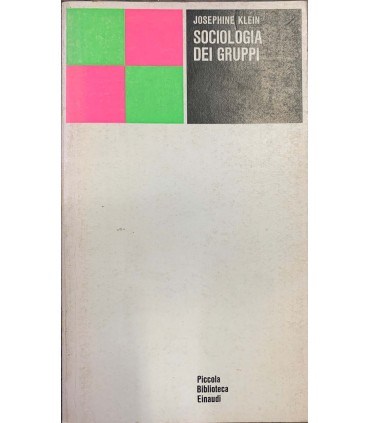 Sociologia dei gruppi.