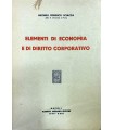 Elementi di economia e di diritto corporativo.