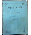 Poesie varie.