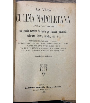 La vera cucina napoletana.