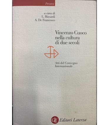 Vincenzo Cuoco nella cultura di due secoli.