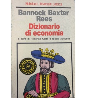 Dizionario di economia.