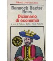 Dizionario di economia.