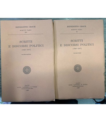 Scritti e discorsi politici. (1943-1947). 2 voll.