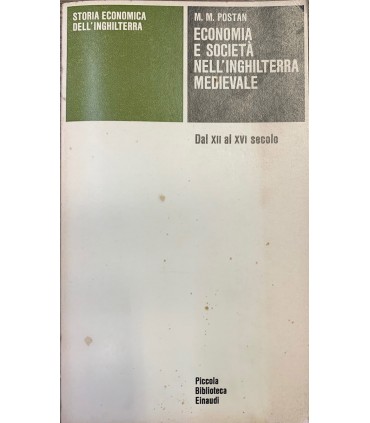 Economia e società nell'Inghilterra medievale.