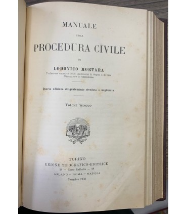 Manuale di procedura civile.