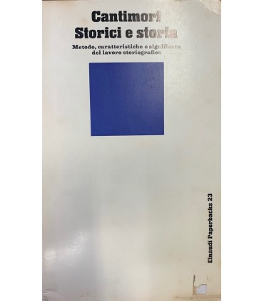 Storici e storia.