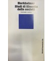 Studi di filosofia della società.