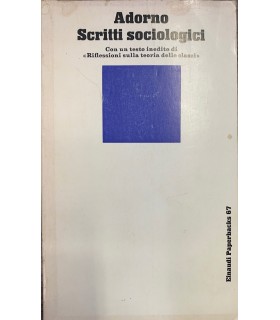 Scritti sociologici.