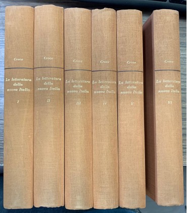 La letteratura della nuova Italia. 6 voll.