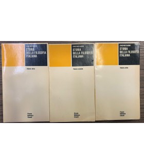 Storia della filosofia italiana. 3 voll.