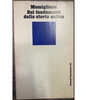 Sui fondamenti della storia antica.