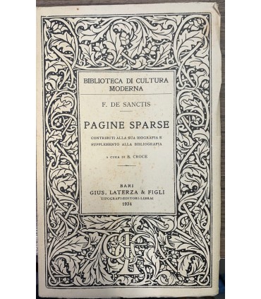 Pagine sparse.