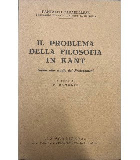 Il problema della filosofia in Kant.