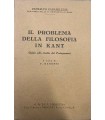 Il problema della filosofia in Kant.