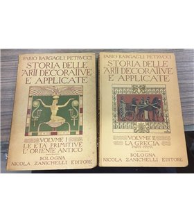 Storia delle arti decorative e applicate. 2 voll