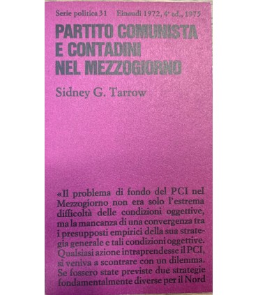 Partito comunista e contadini nel mezzogiorno.
