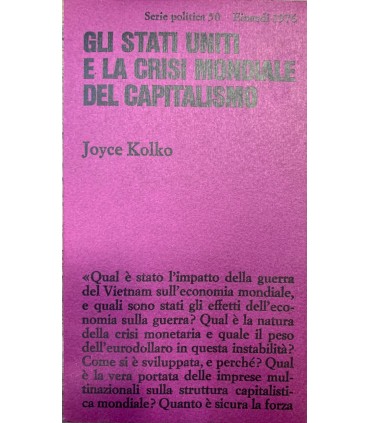 Gli stati uniti e la crisi mondiale del capitaliamo.