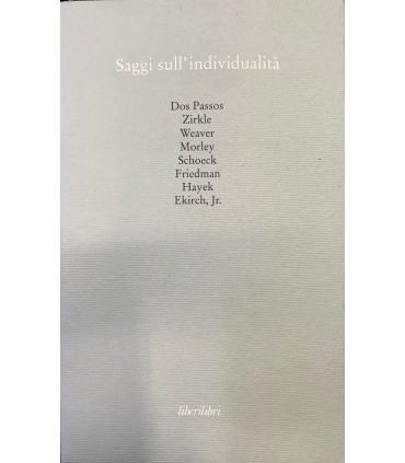 Saggi sull'individualità.
