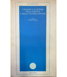 I filosofi e il potere nella società e nella cultuira antiche.