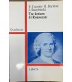 Tre letture di Rousseau.