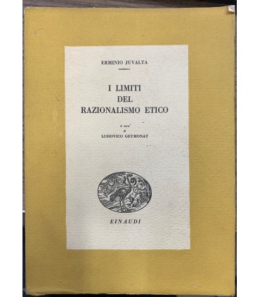 I limiti del razionalismo etico.