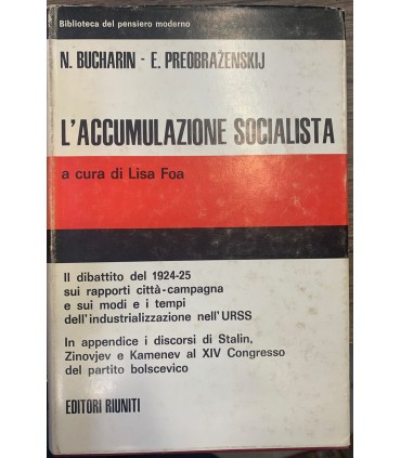L'accumulazione socialista.
