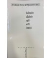 Da Eraclito a Sofocle e altri scritti filosofici.