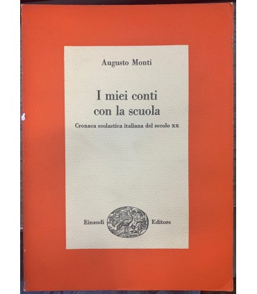 I miei conti con la scuola.