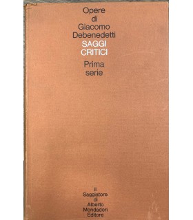 Saggi Critici. Prima serie.