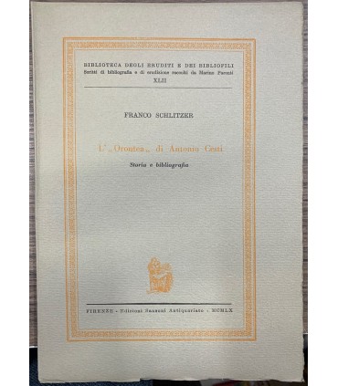 L'ombra di Antionio Cesti. Storia e bibliografia.