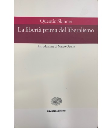 La libertà prima del liberalismo.