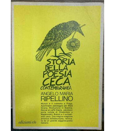 Storia della poesia ceca contemporanea.