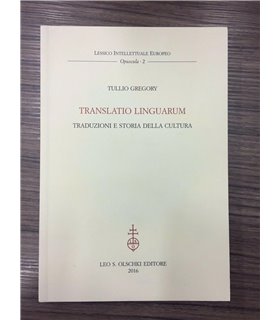 Translatio Linguarum. Traduzionji e storia della cultura