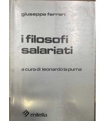 I filosofi salariati.