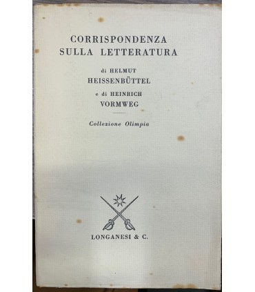 Corrispondenza sulla letteratura.