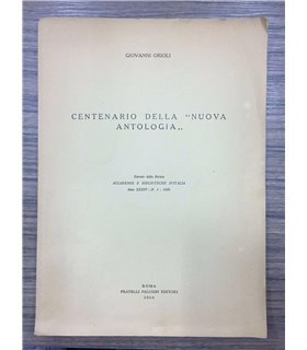 Centenario della "Nuova Antologia"