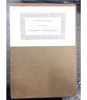 Bibliografia di Lazzaro Spallanzani