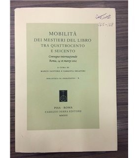 Mobilità dei mestieri del Libro tra quattrocento e seicento