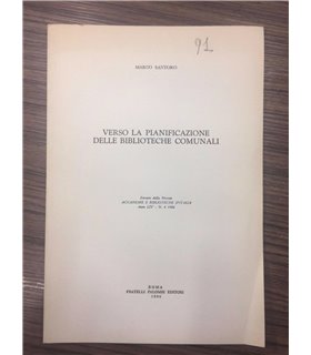 Verso la pianificazione delle biblioteche comunali