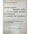 Discorso sulla libertà degli antichi paragonata a quella dei moderni.