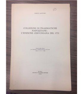 Collezioni di prammatiche napoletane: l'edizione cervoniana del 1772