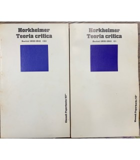 Teoria e critica. 2 voll.