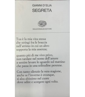 Segreta. 1986-1987.