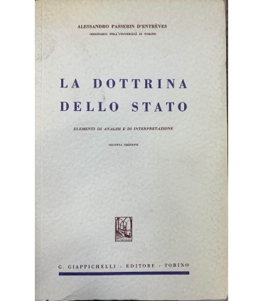 La dottrina dello stato.