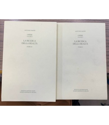 La ricerca della realtà. 2 voll.