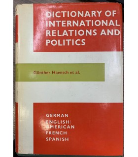 Dictionary of international relations and politics.