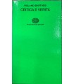 Critica e verità.