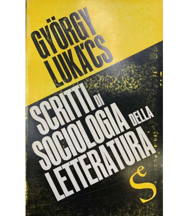 Scritti di sociologia della letteratura.